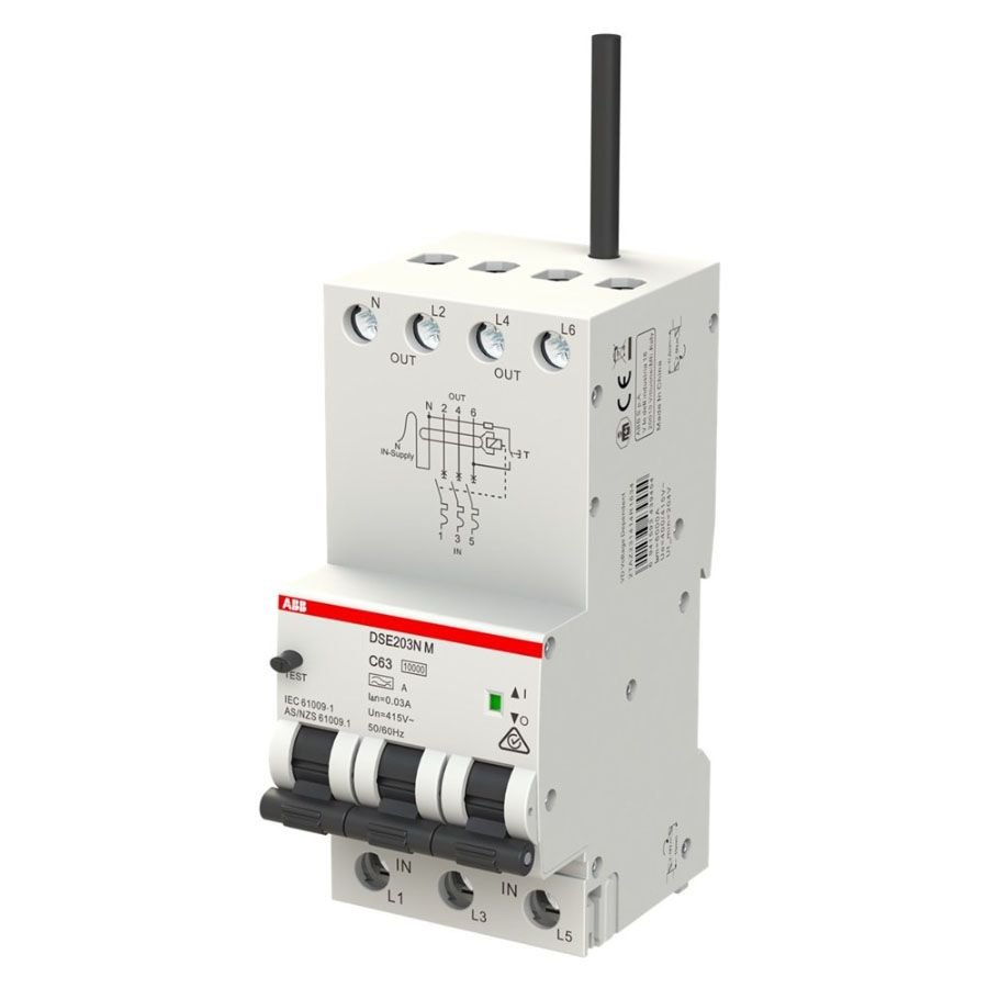 ABB DSE203NC25A30 RCBO 25A C Curve
