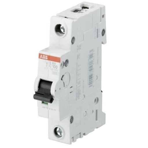 ABB S201C80 Miniature Circuit Breaker 80A 1P C Curve 6kA