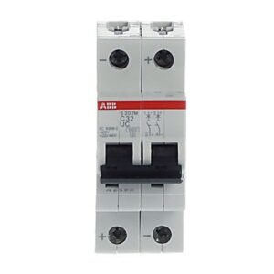ABB S202MC32UC Miniature Circuit Breaker 32A 2P C Curve 10kA