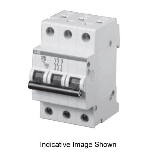 ABB S203C40 Miniature Circuit Breaker 40A 3P C Curve 6kA
