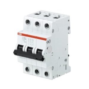 ABB S203C80 Miniature Circuit Breaker 80A 3P C Curve 6kA