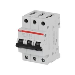 ABB S203D10 Miniature Circuit Breaker 10A 3P D Curve 6kA