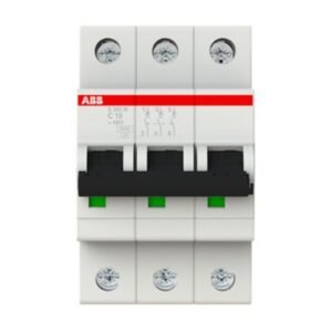 ABB S203MC16 Miniature Circuit Breaker 16A 3P C Curve 10kA