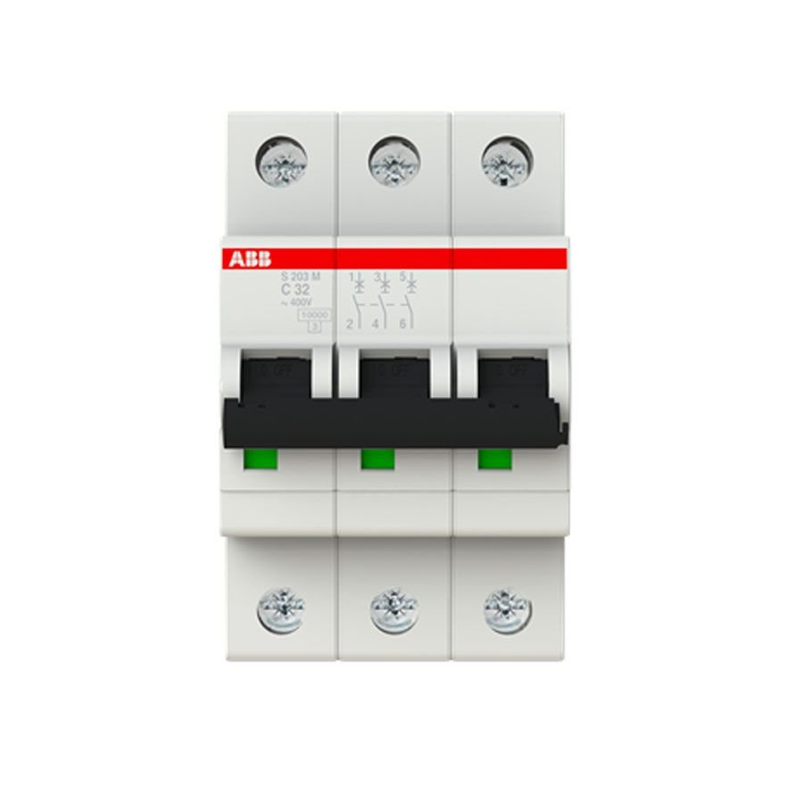 ABB S203MC32 Miniature Circuit Breaker 32A C Curve 10kA